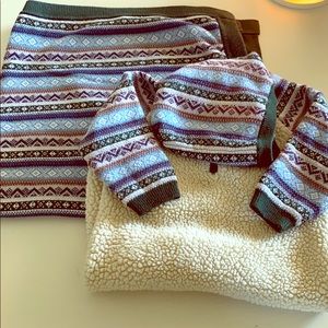 Gymboree baby knit blanket